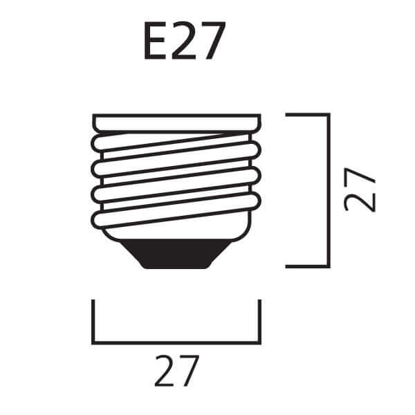 LED Sylvania RETRO E27 2700K 6W