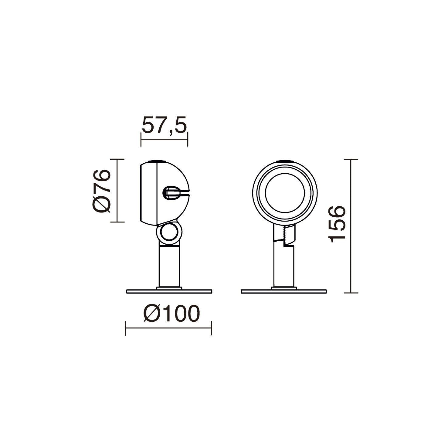 Cristher Gibson Surf LED spot light