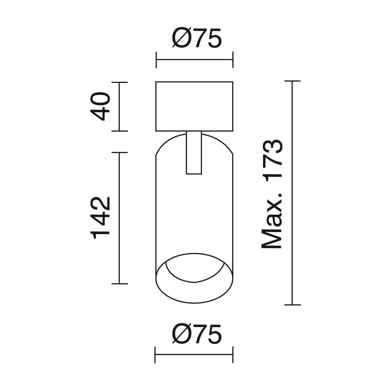 Indeluz Hidra W LED ceiling light