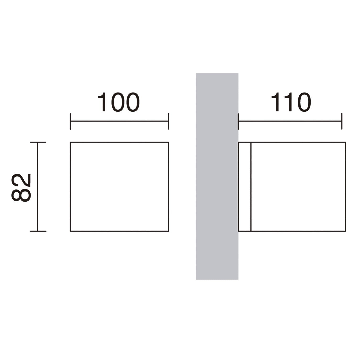 Dopo Isora down LED downlight biały