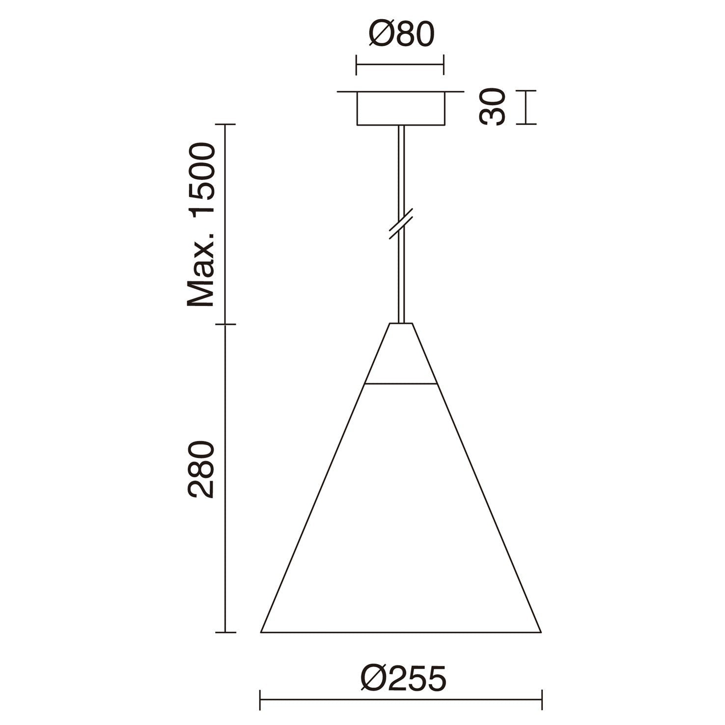 Exo Oda E27 pendant light blue