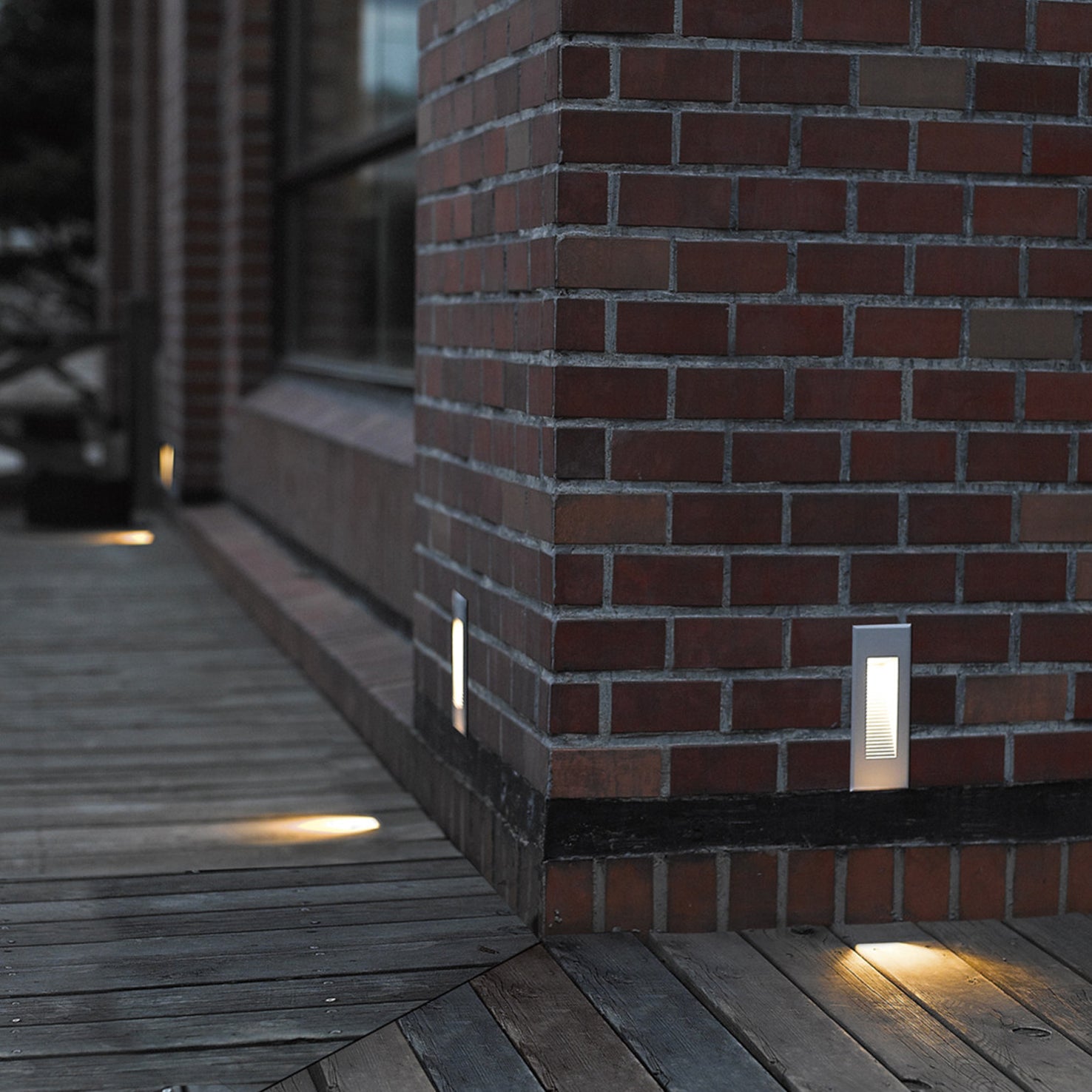 Dopo Dambel Wide LED recessed light grey