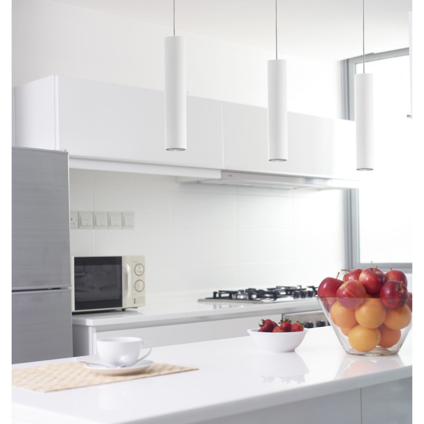Indeluz Dube J LED pendant light black
