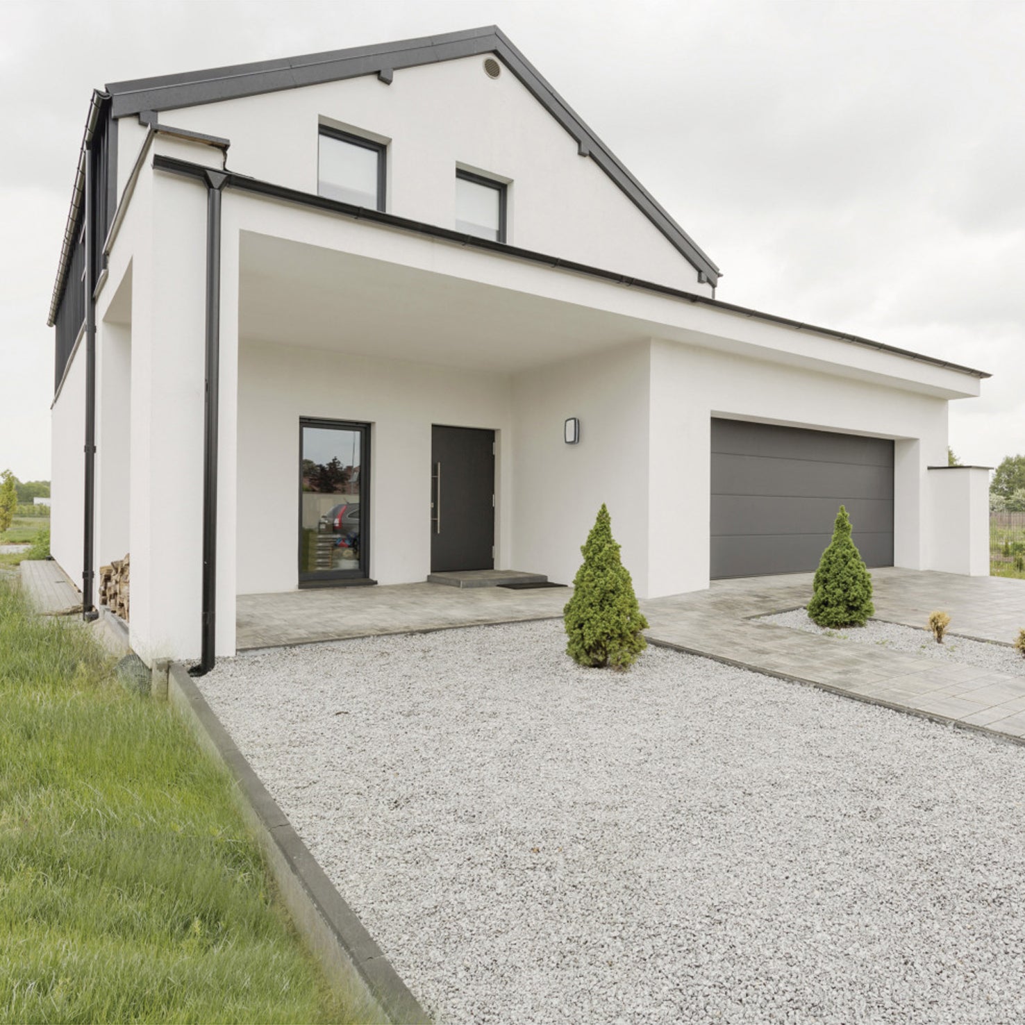 Dopo Kira quadratische E27 anthrazit