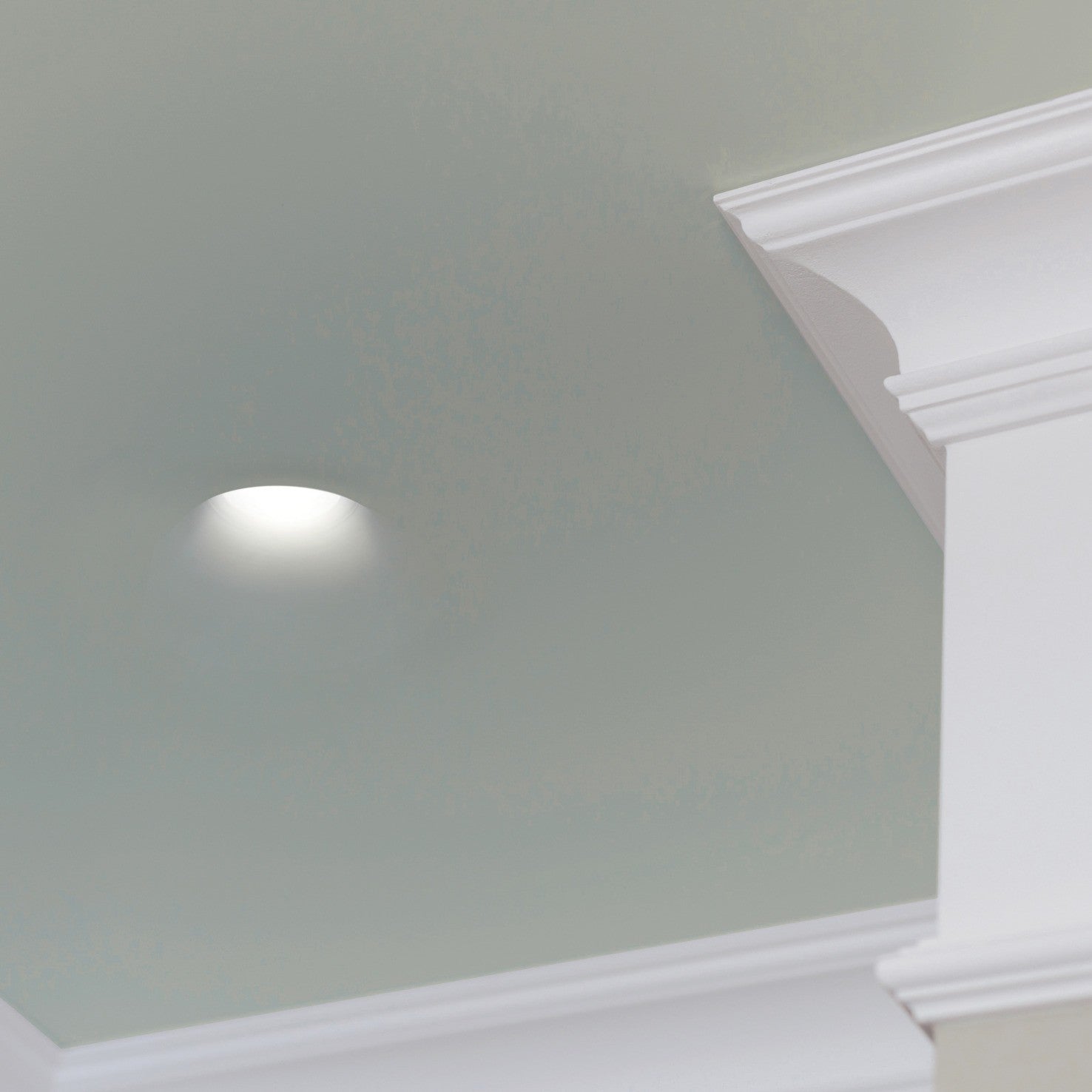 Indeluz Trimless Len Square GU10 recessed light