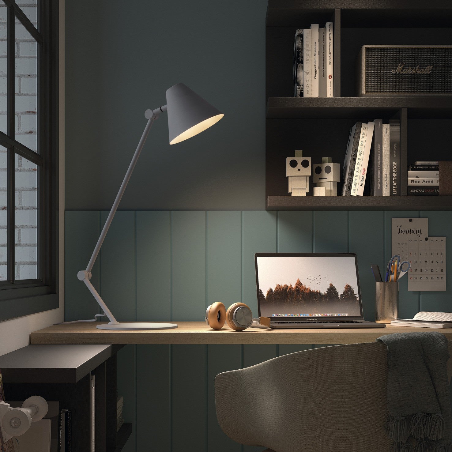 Lampa stołowa Exo Mantis E27