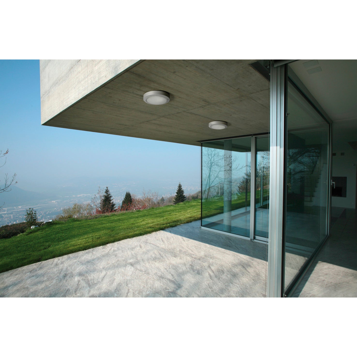 Dopo Pampero E27 pendant light white