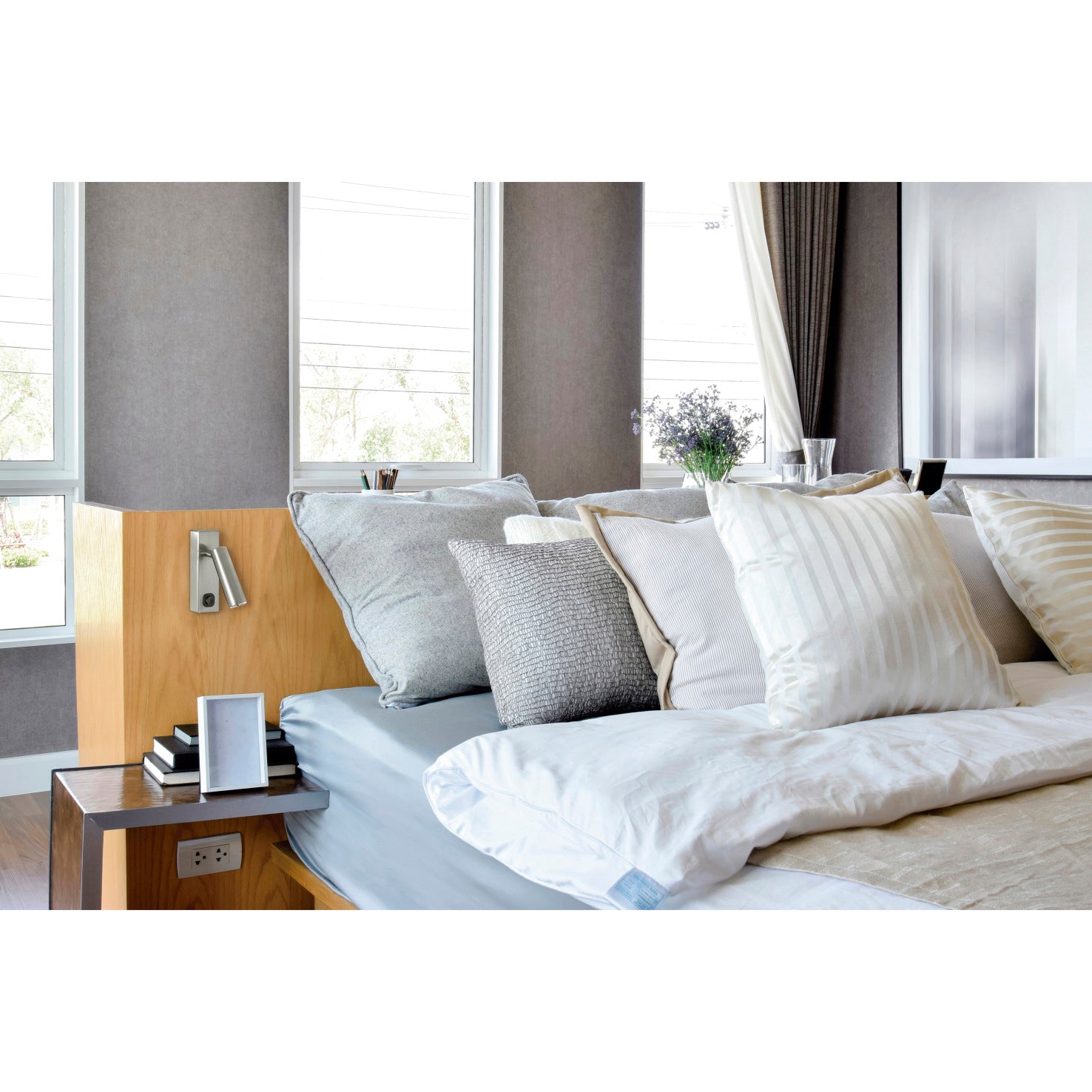 Exo Toscana LED wall light white
