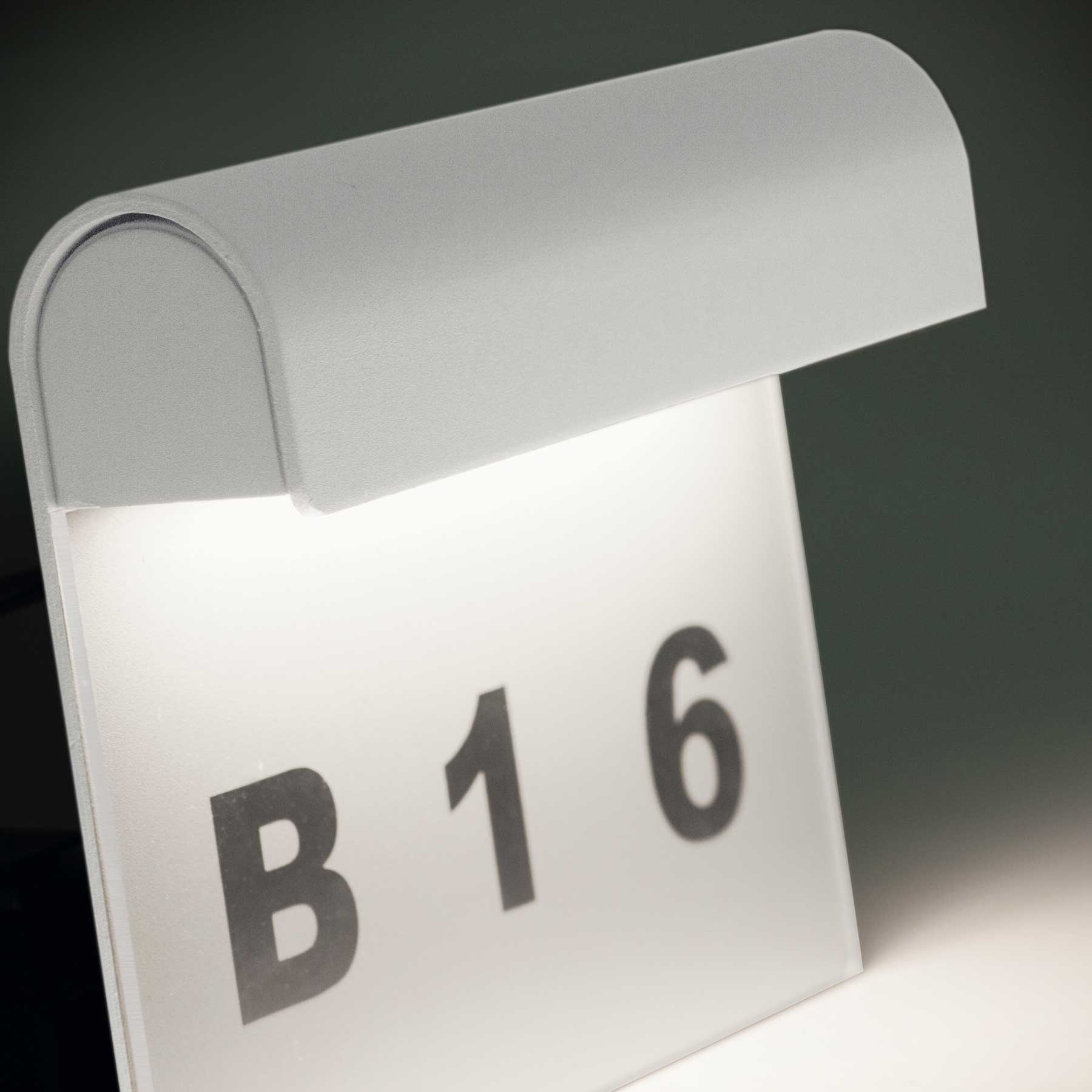 Dopo Number LED pendant light