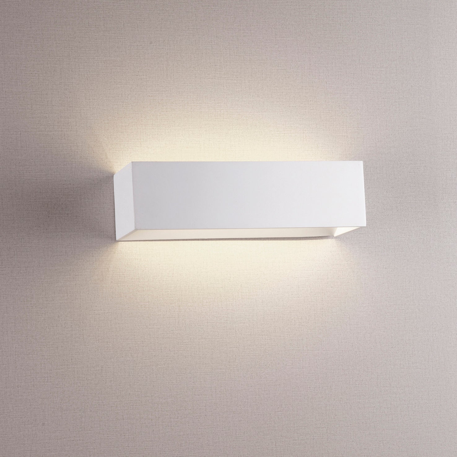 Exo Rett LED wall light silver