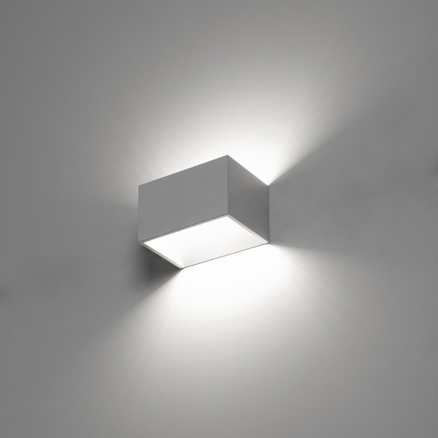 Exo Rett LED wall light silver