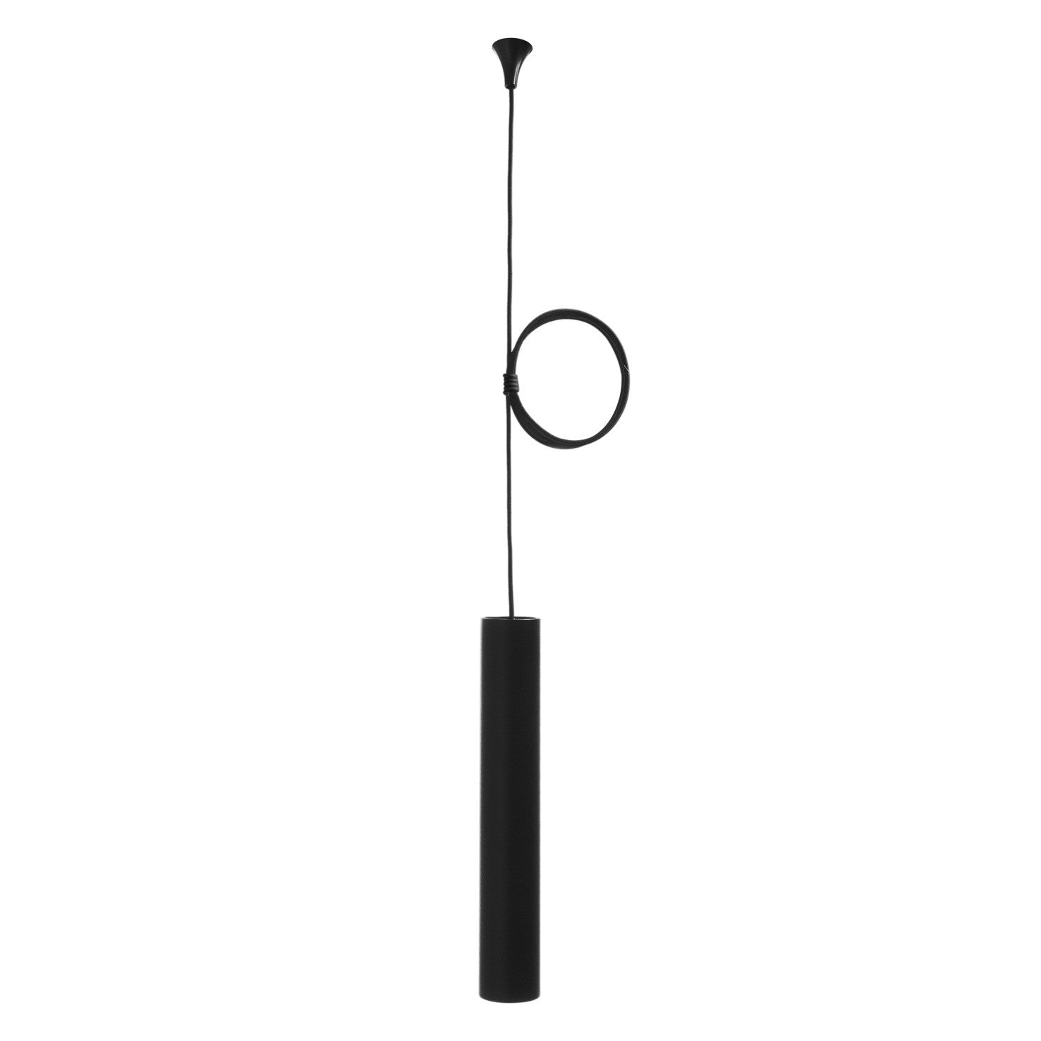 Indeluz Dube J LED pendant light black