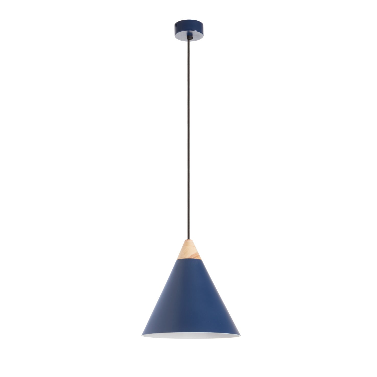 Exo Oda E27 pendant light blue