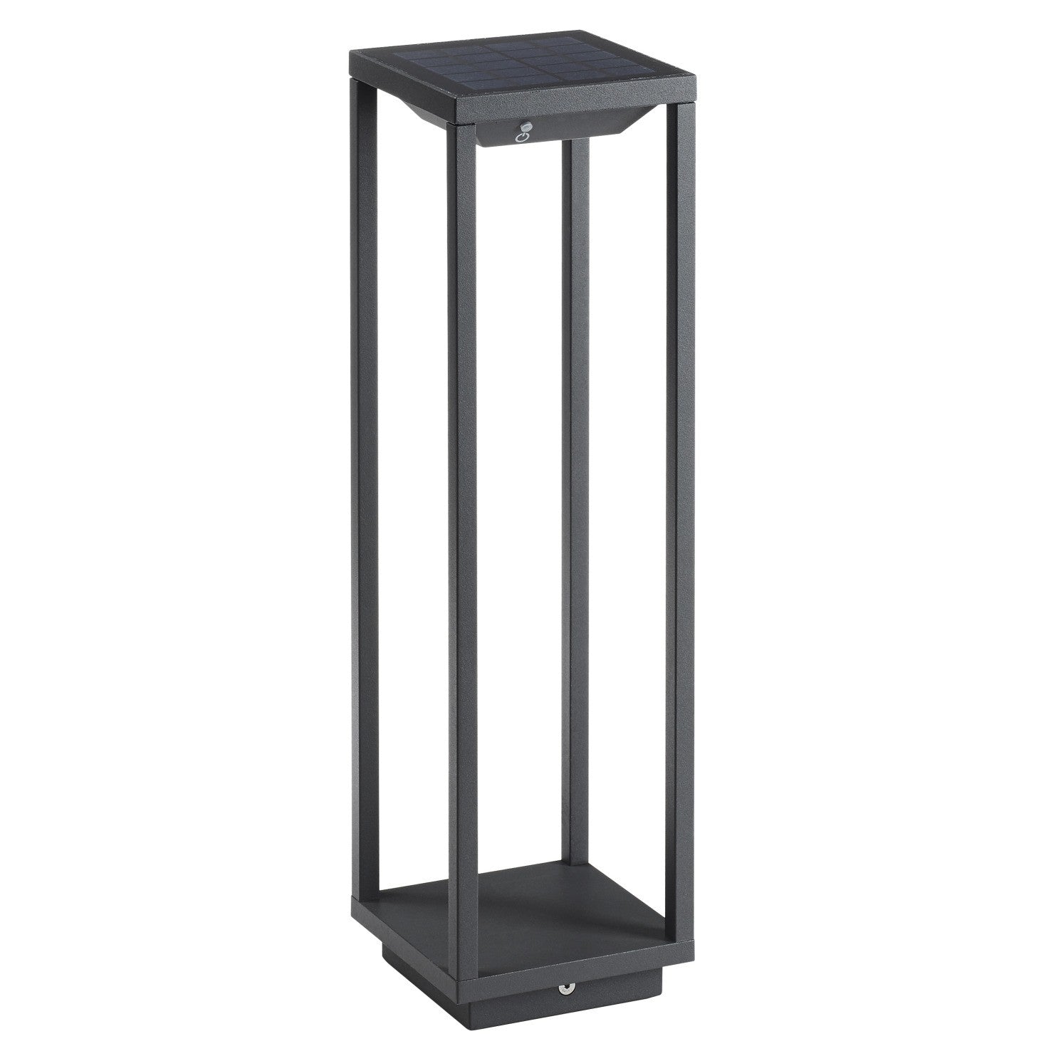 Dopo Solei LED column solar light anthracite