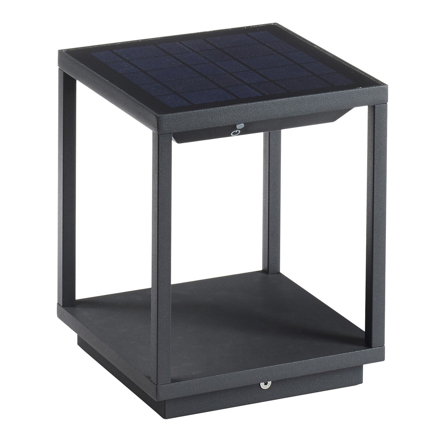 Dopo Solei LED column solar light anthracite