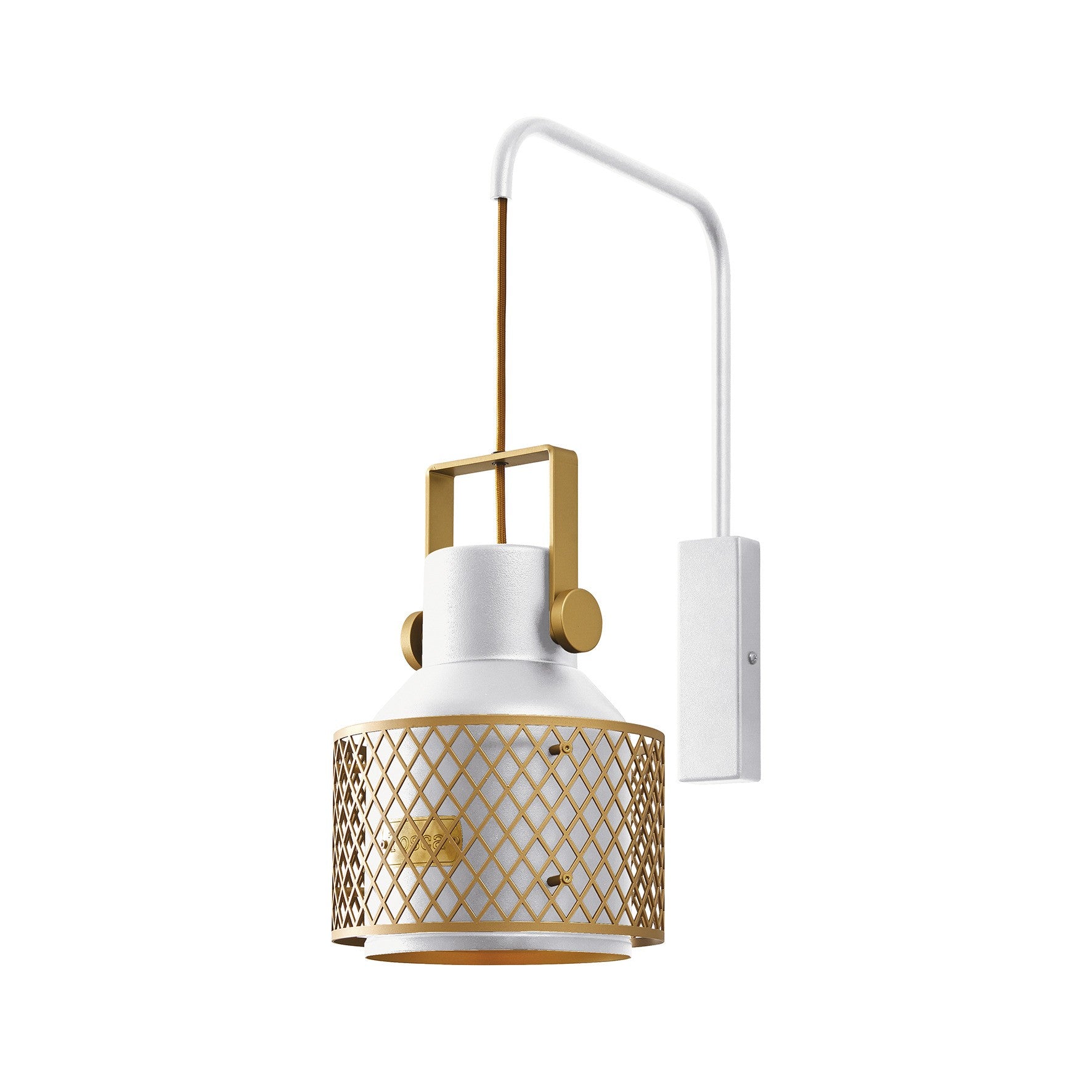 Exo Tosca E27 wall light white