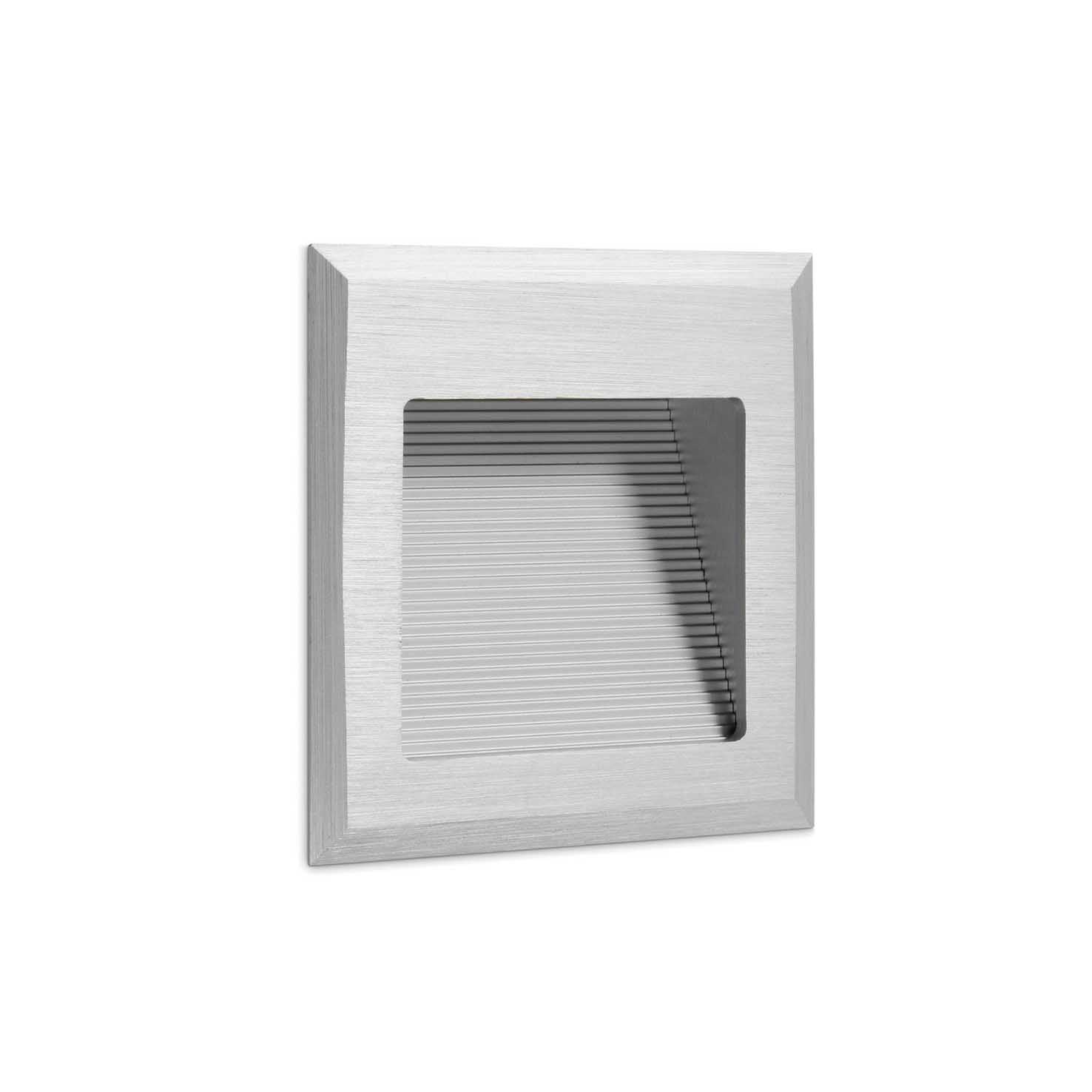 Indeluz Window 2 LED vstavané svietidlo strieborné