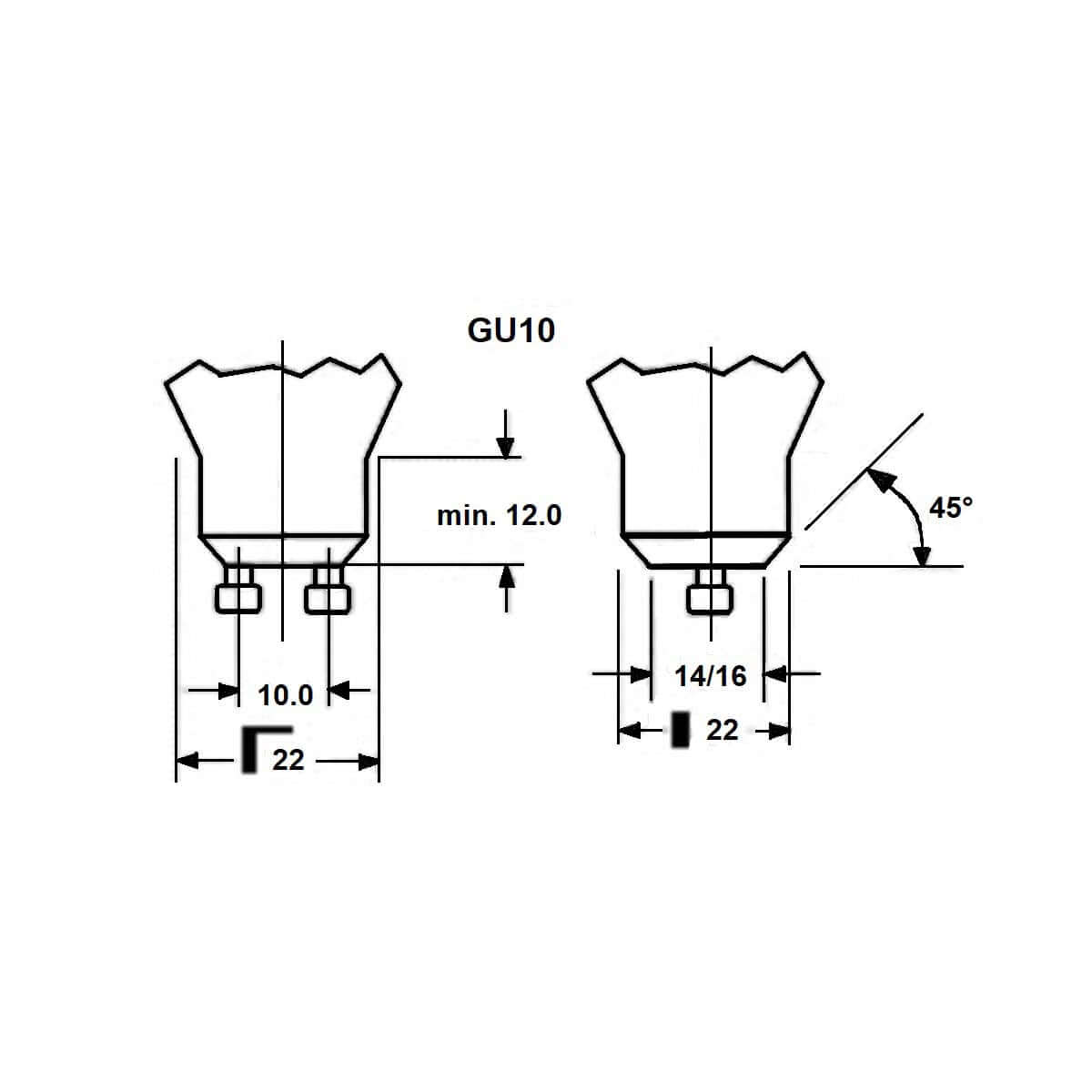 LED Sylvania Refled GU10 3000K 3.1W