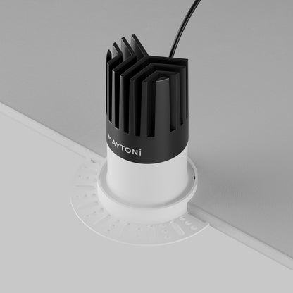 Maytoni downlight Dip LED 50° zápustné kruhové svítidlo bílé