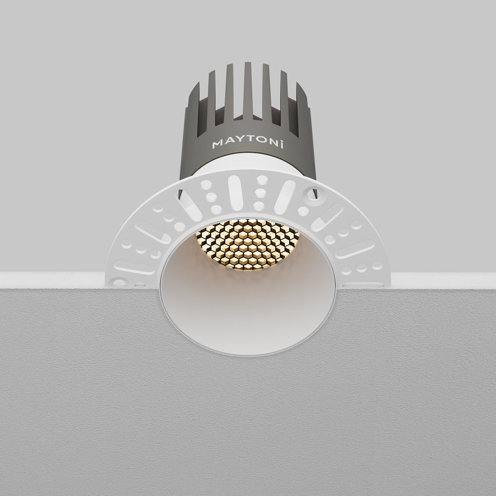Maytoni downlight Dip LED 50° zápustné kruhové svítidlo bílé