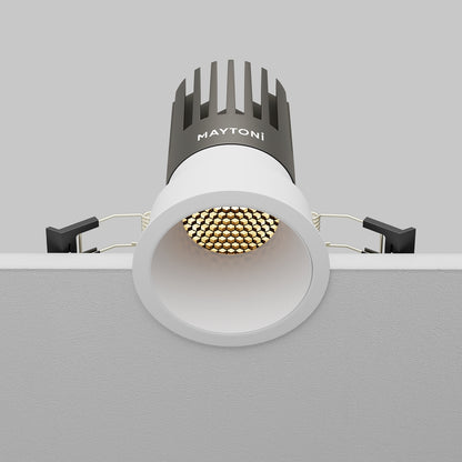 Maytoni downlight Dip LED 50° zápustné kruhové svítidlo bílé