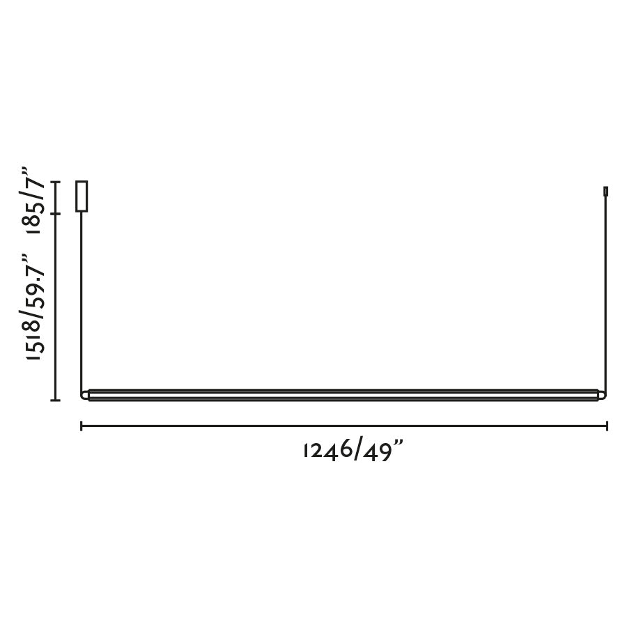 Oprawa wisząca LED Faro Le Vita