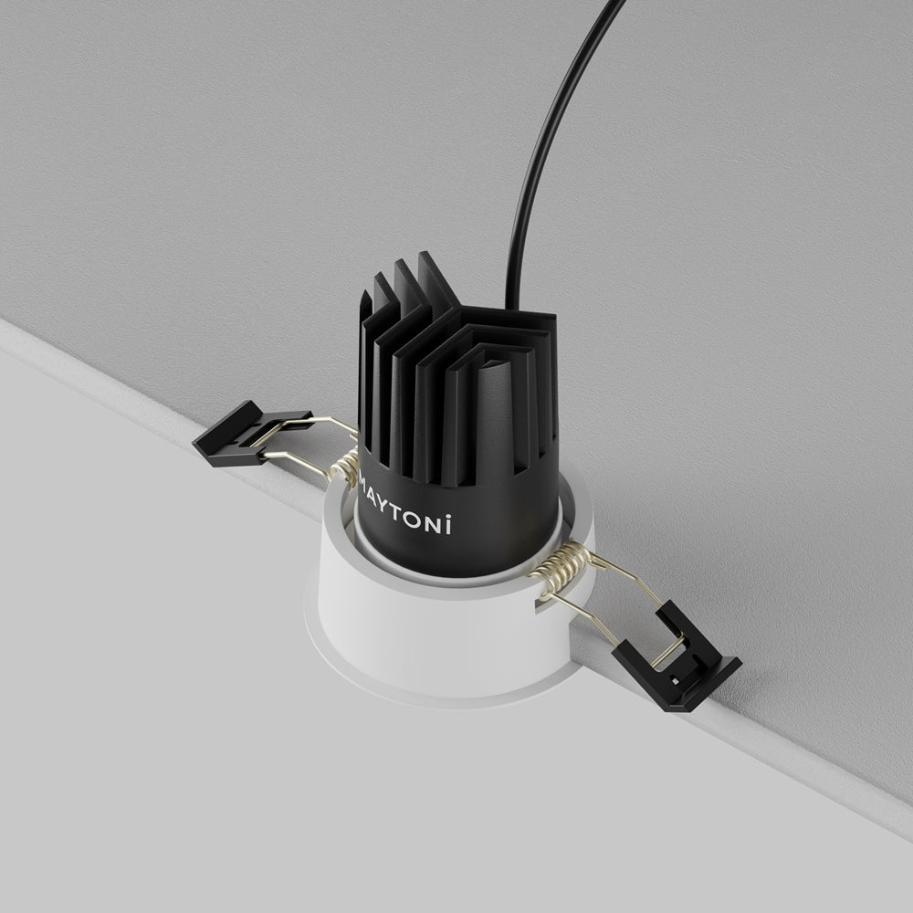 Maytoni downlight Dip LED 50° zápustné kruhové svítidlo bílé