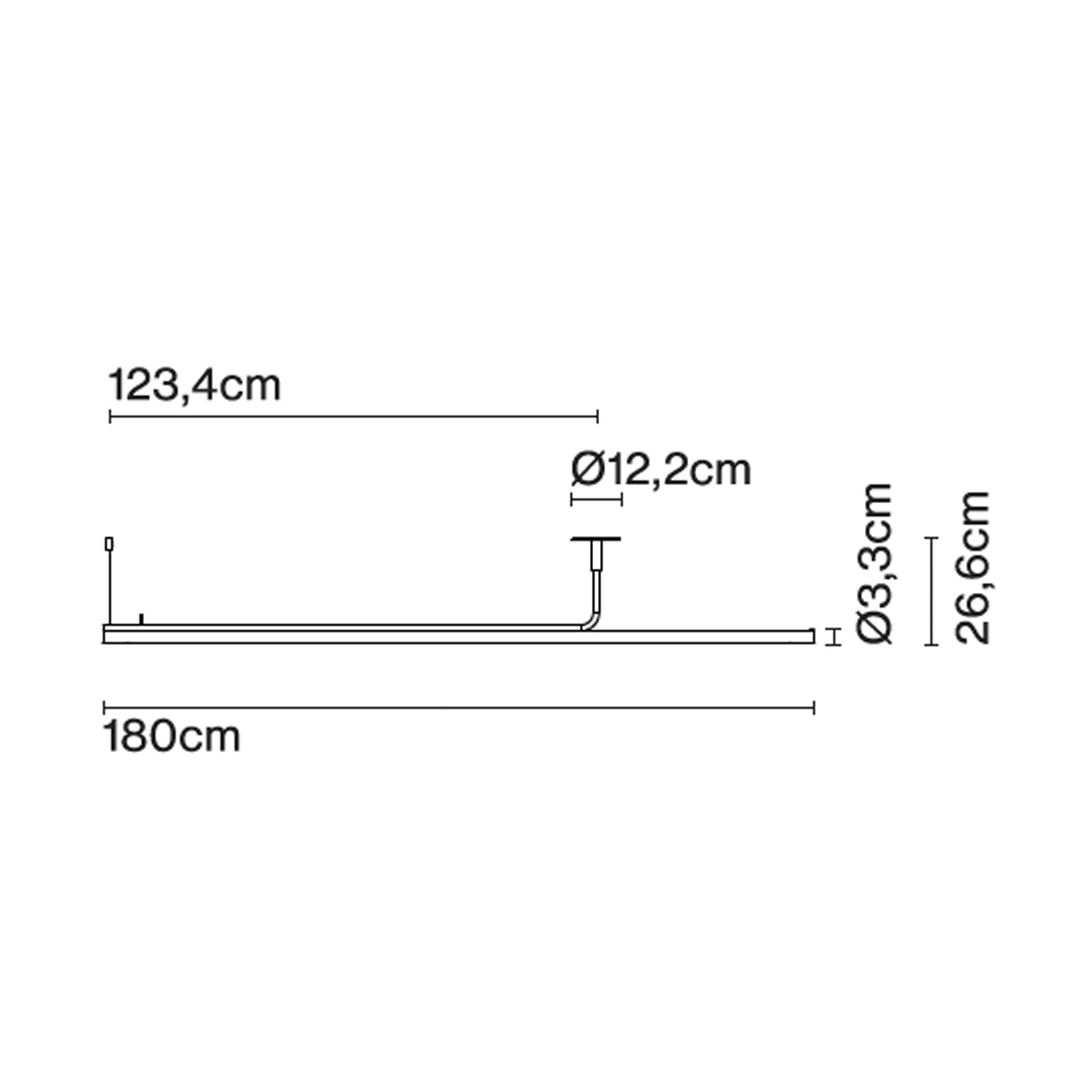 Marset Ambrosia Pro LED RSC 120/180 závěsné lineární svítidlo