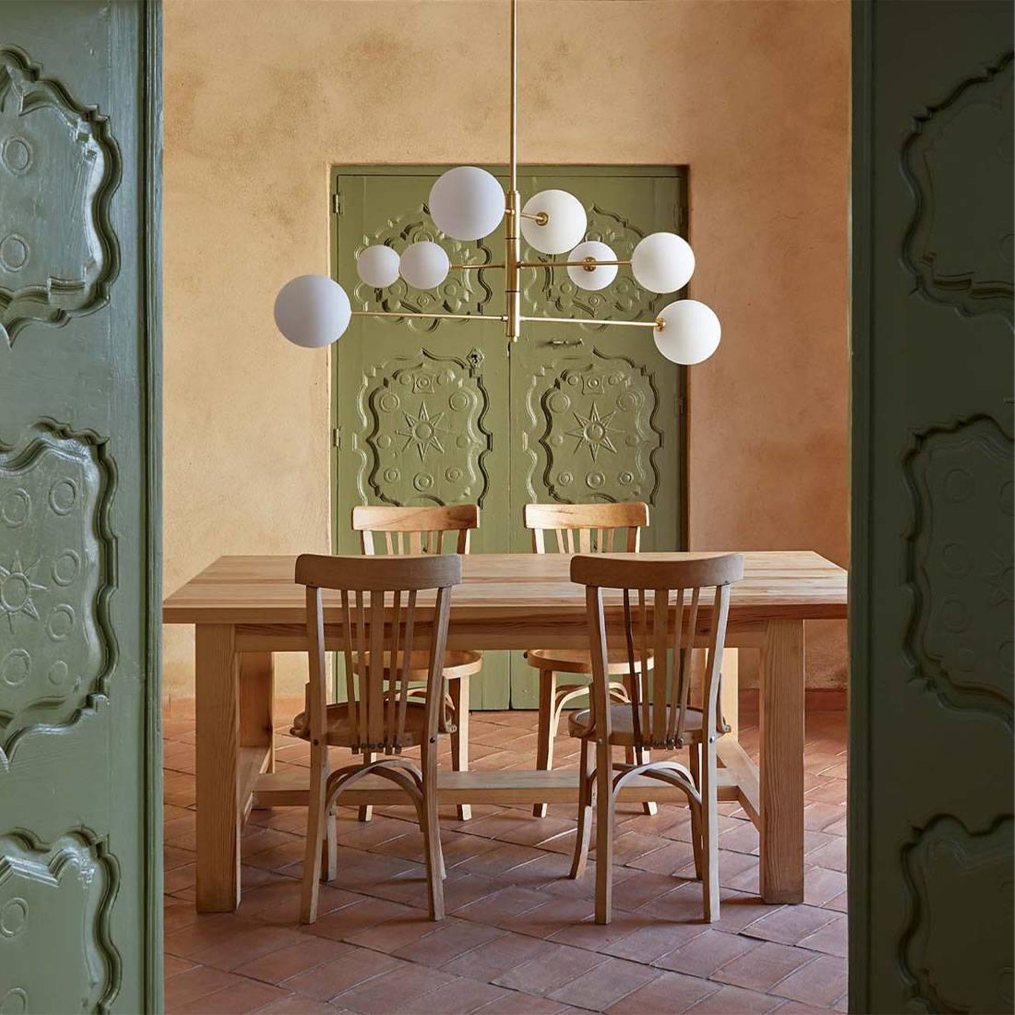 Żyrandol wiszący Aromas Atom G9