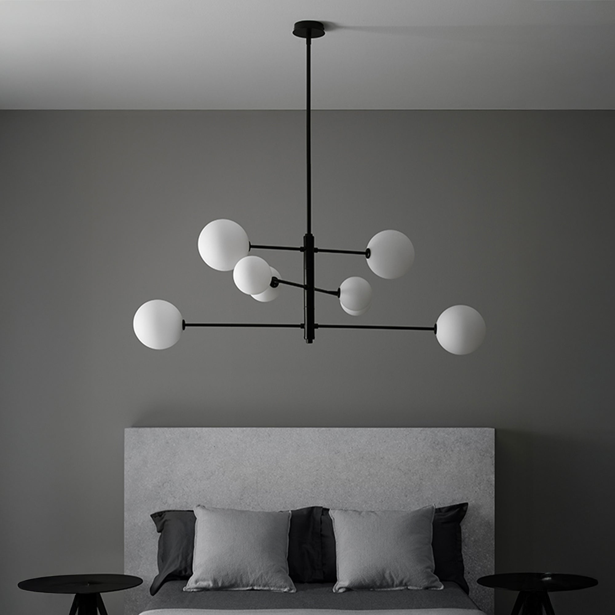 Żyrandol wiszący Aromas Atom G9