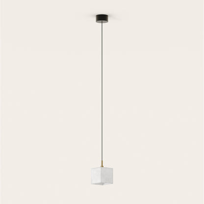 Lampa wisząca Aromas Cubic G9 alabaster