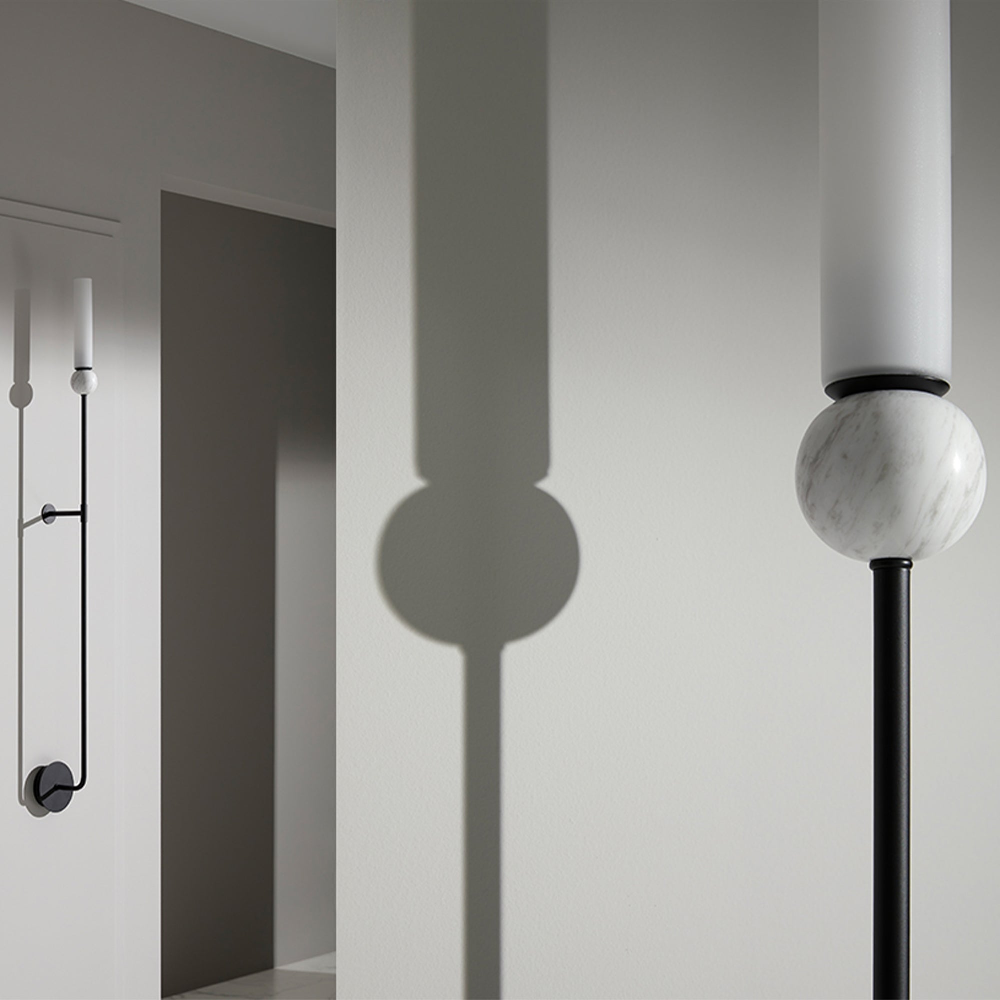 Lampa ścienna Aromas Delie L G9