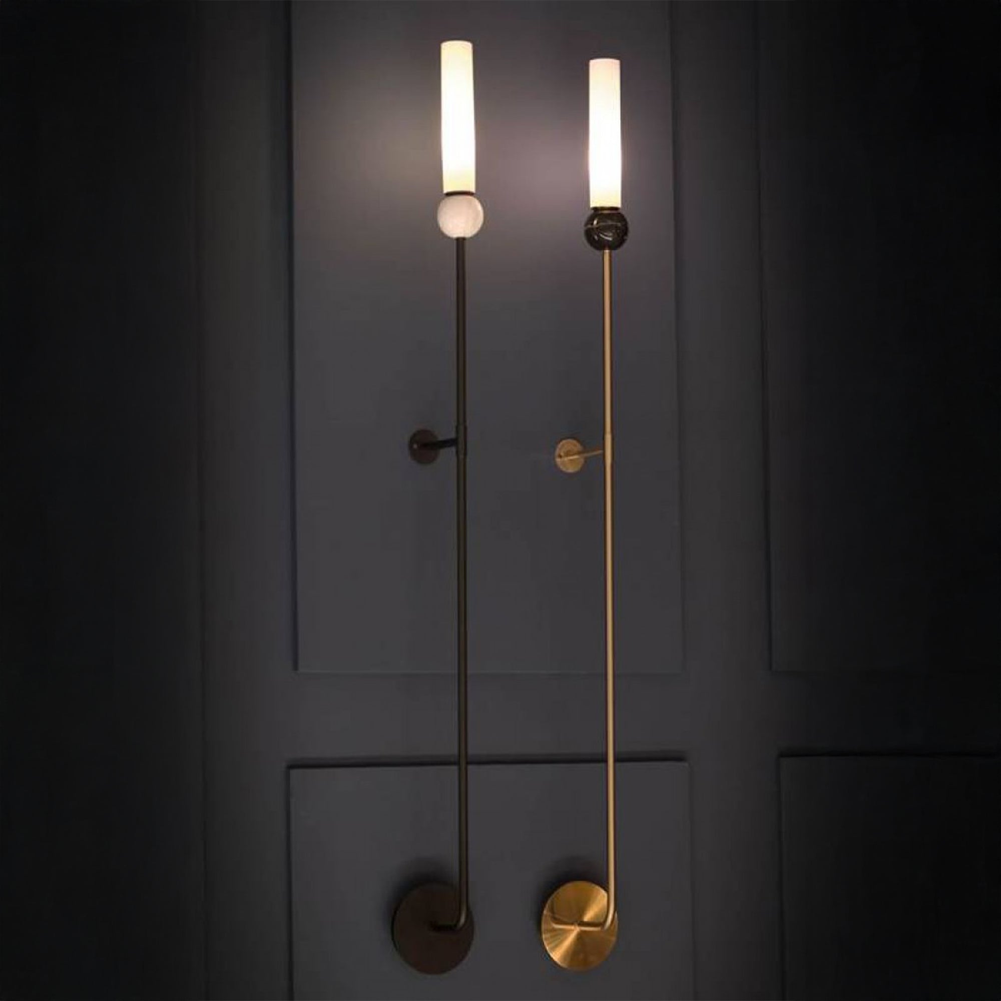 Lampa ścienna Aromas Delie L G9