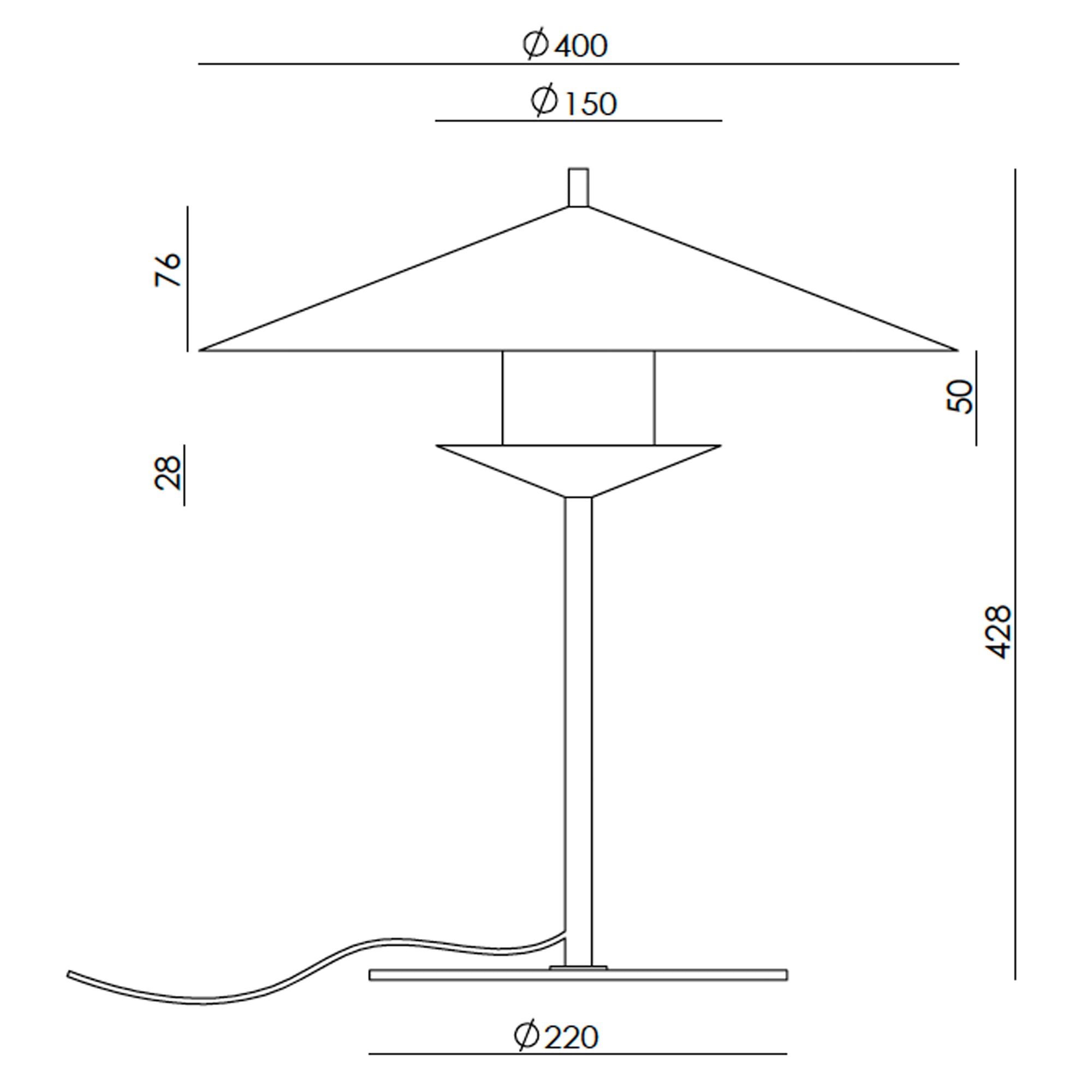 Aromas Elli  rund dimmbar