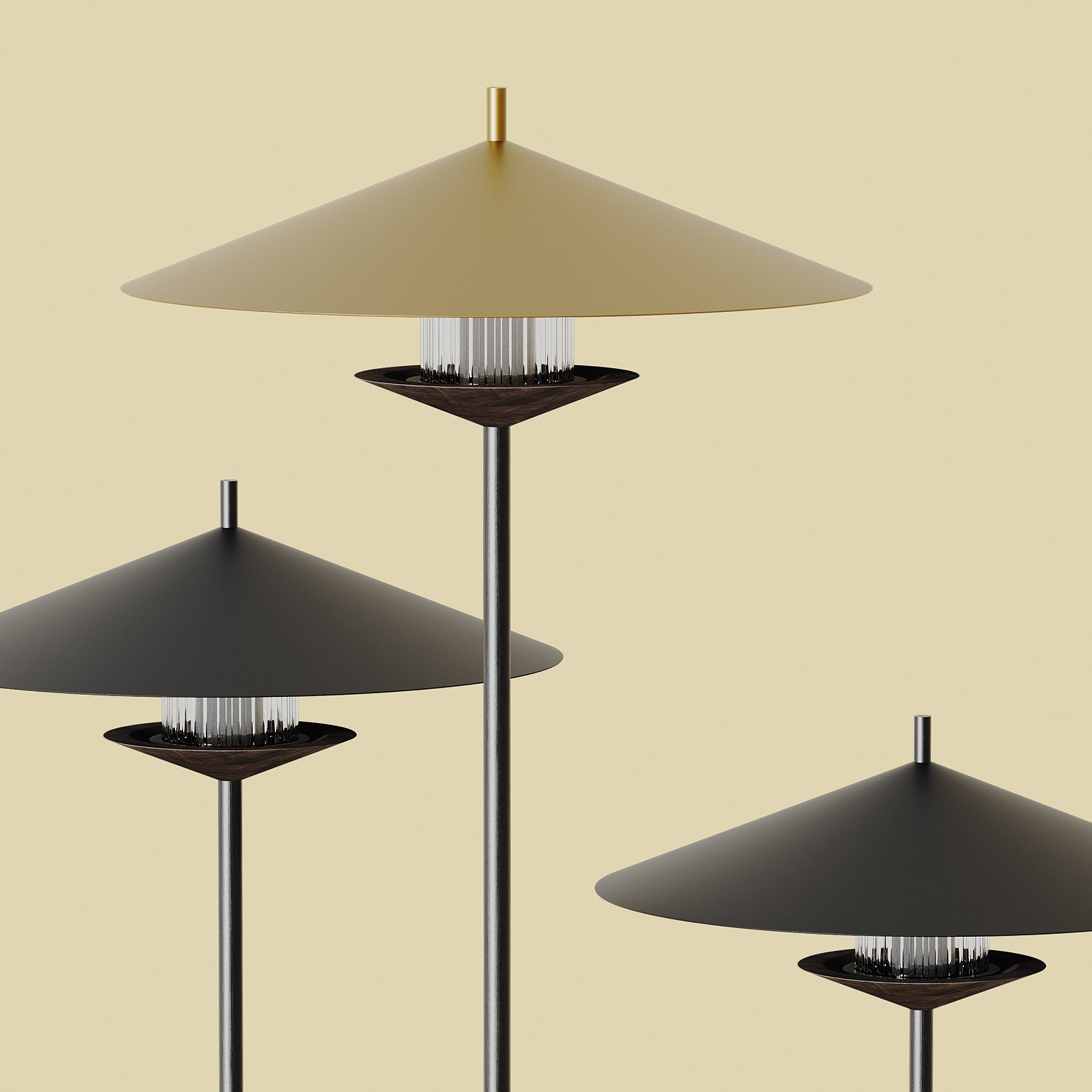 Okrągła oprawa wisząca LED Aromas Elli z możliwością ściemniania