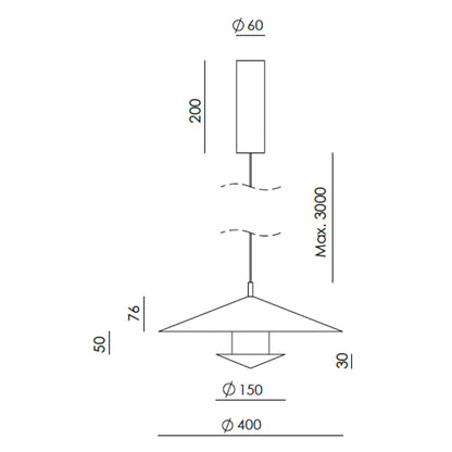 Aromas Elli  rund dimmbar
