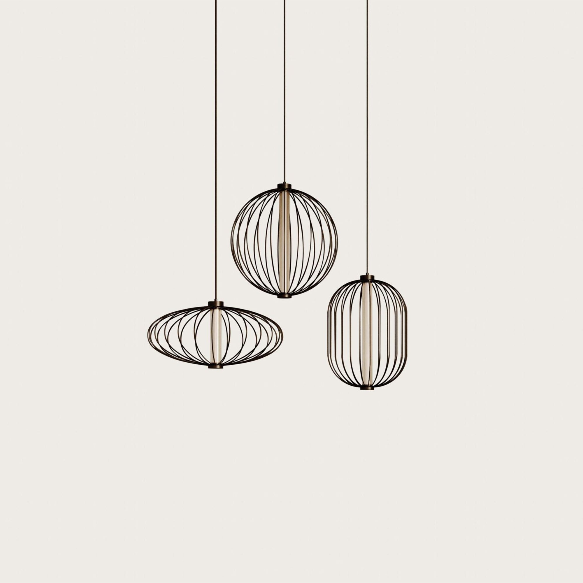 Konfigurowalna oprawa wisząca LED Aromas Pepo