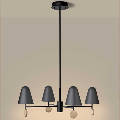 Aromas Elli LED závesné kruhové svietidlo stmievateľné