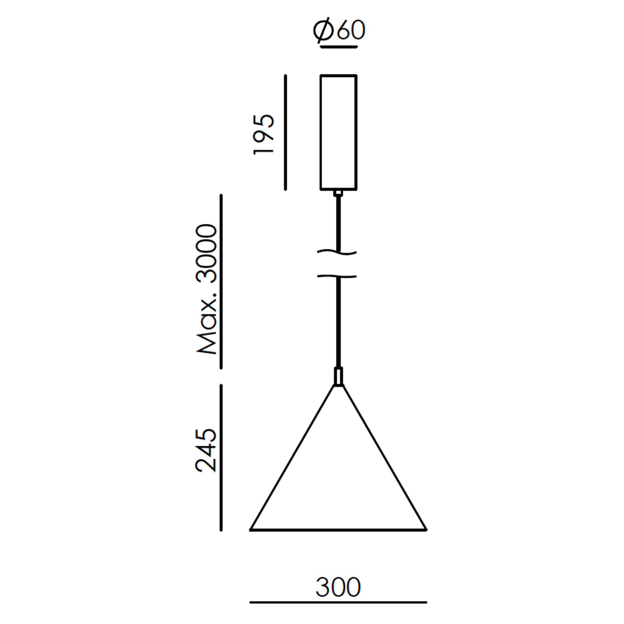 Lampa wisząca LED Aromas Tea