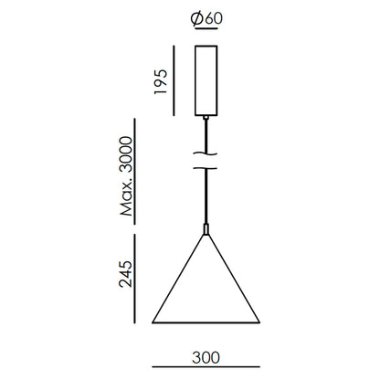 Lampa wisząca LED Aromas Tea