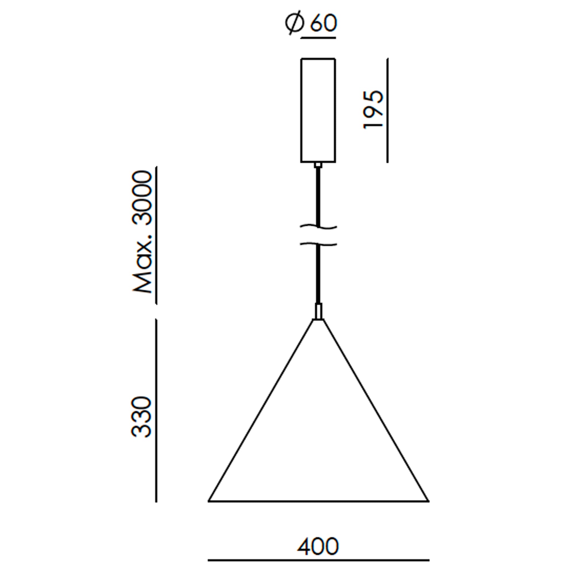 Lampa wisząca LED Aromas Tea