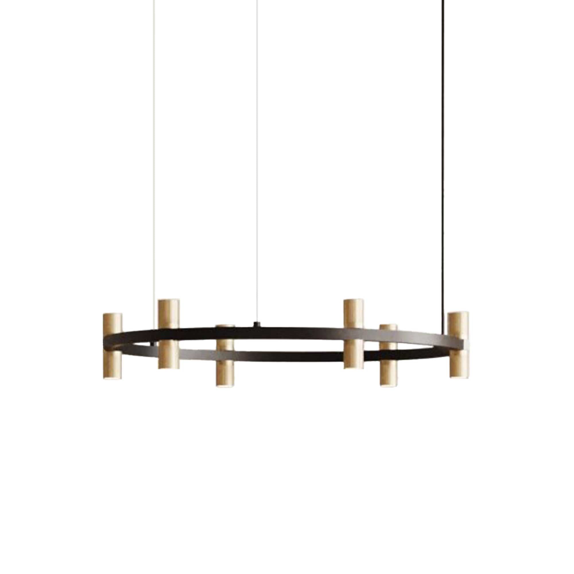 Aromas Tura LED závěsné kruhové svítidlo lustr