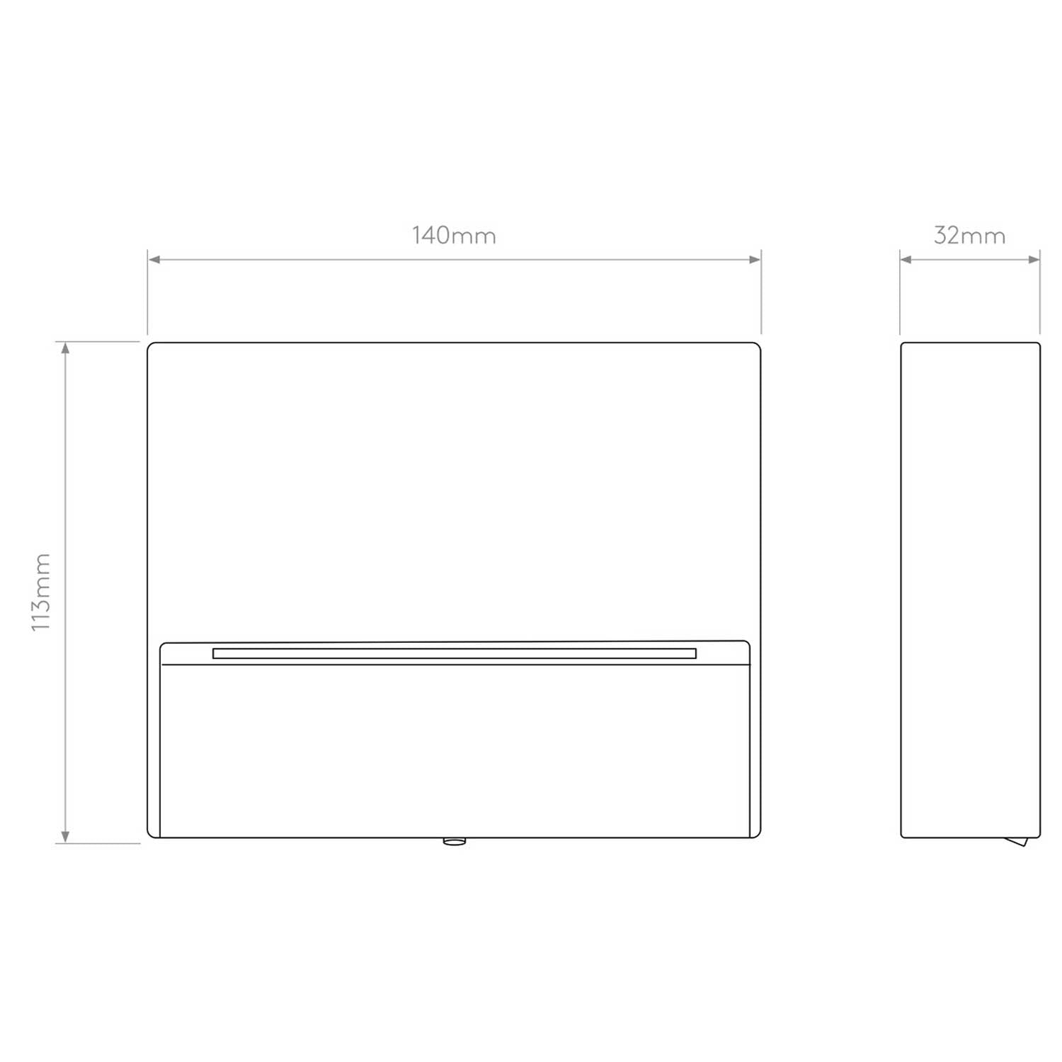 Astro Mori LED nástěnné svítidlo IP65