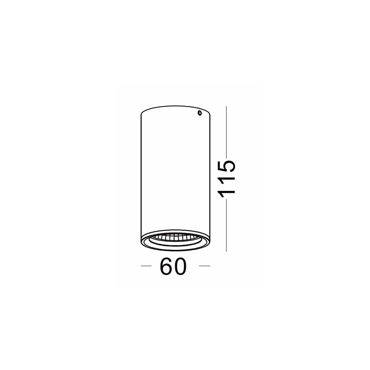 Adam LED přisazené svítidlo IP65 Ra>90