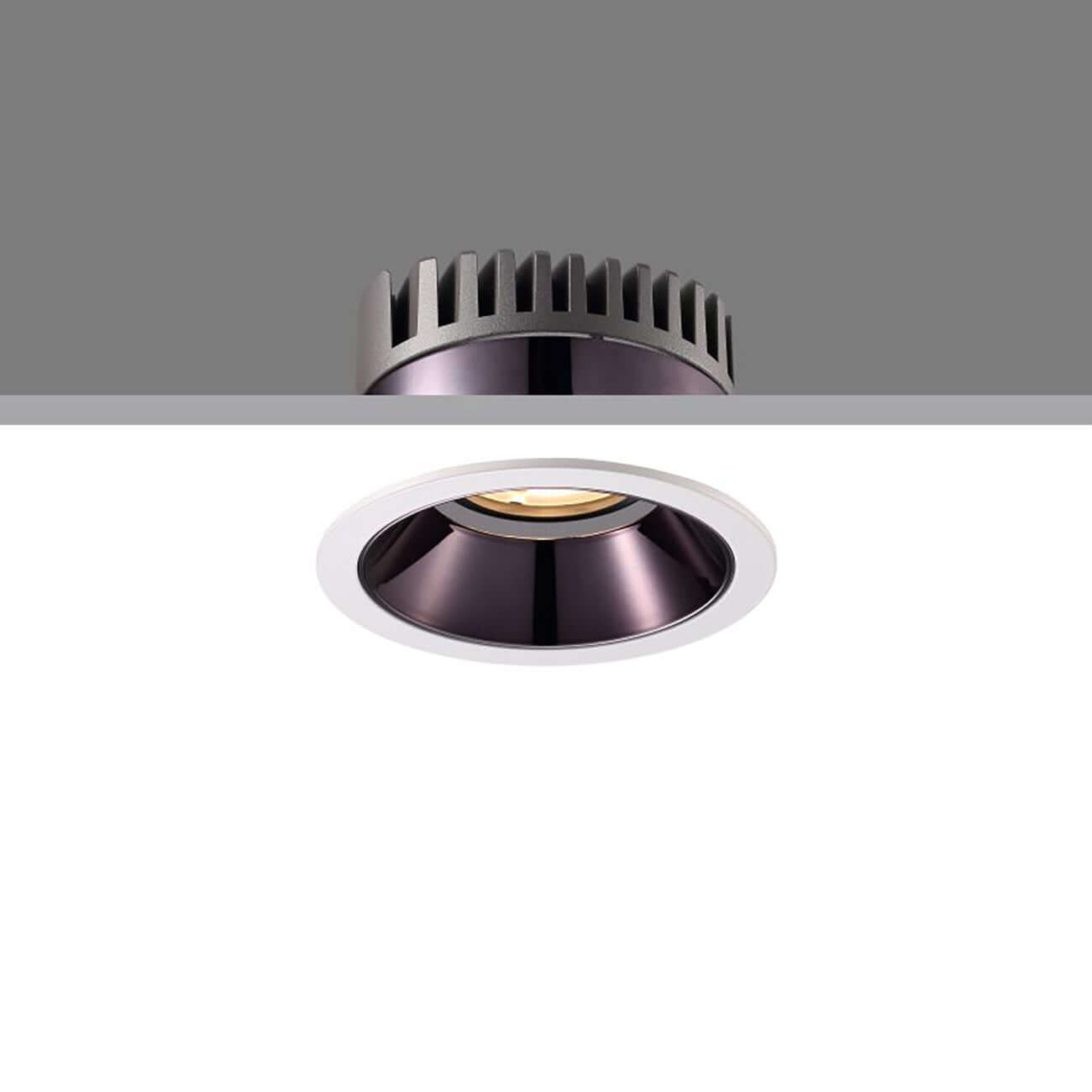 Superslim Spotlight LED zápustné kulaté svítidlo Ra90