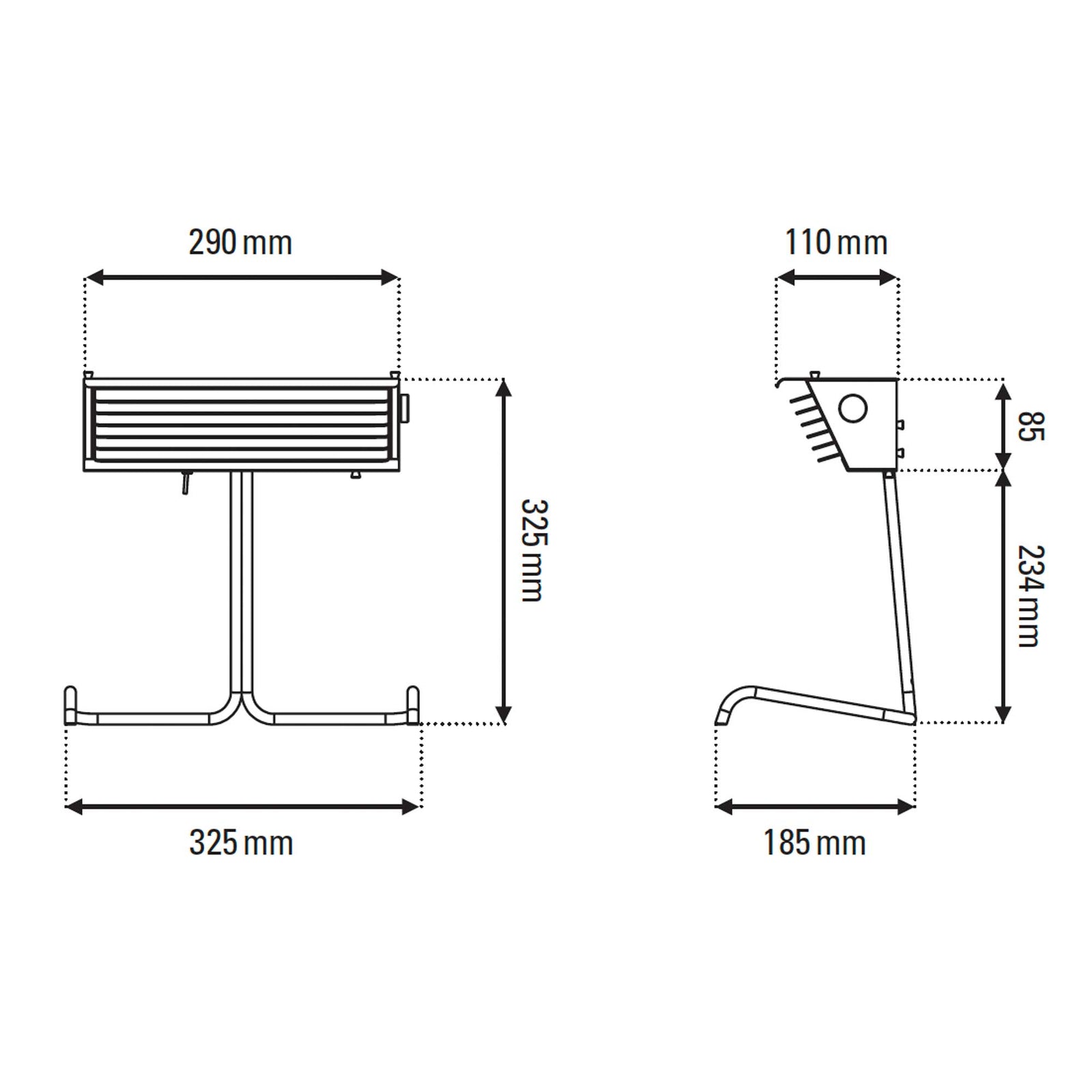 DCW éditions Biny LED stolní svítidlo