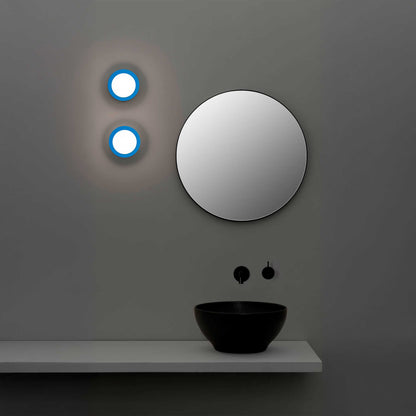 Faro Brume LED glass ceiling light IP44