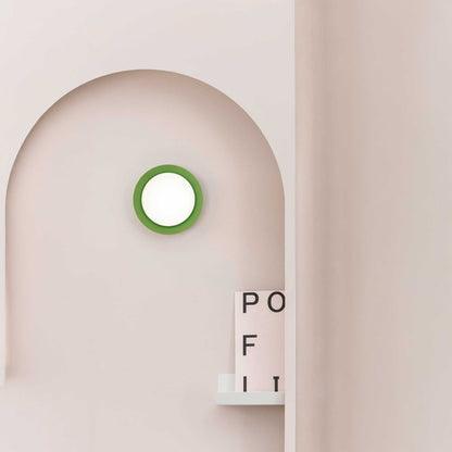 Faro Brume LED glass ceiling light IP44