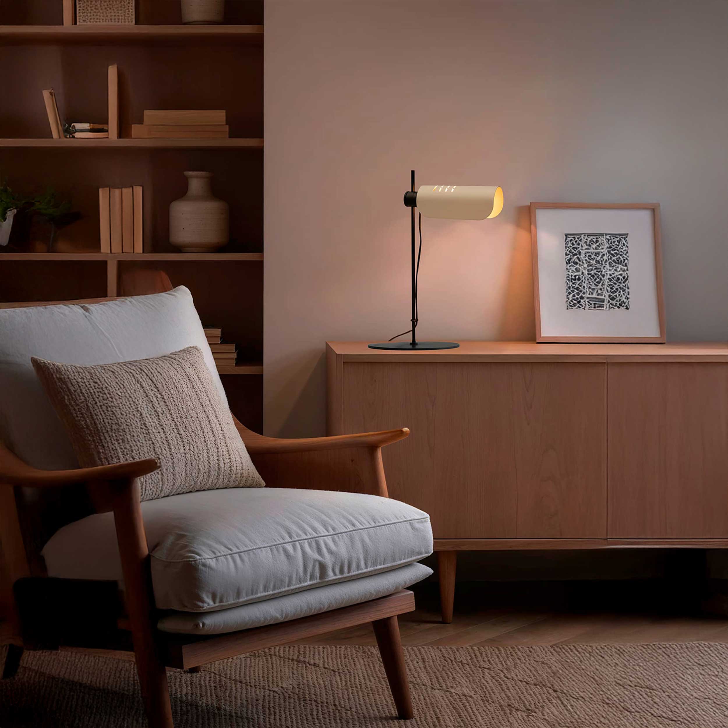 Lampa stołowa Faro Berni E27