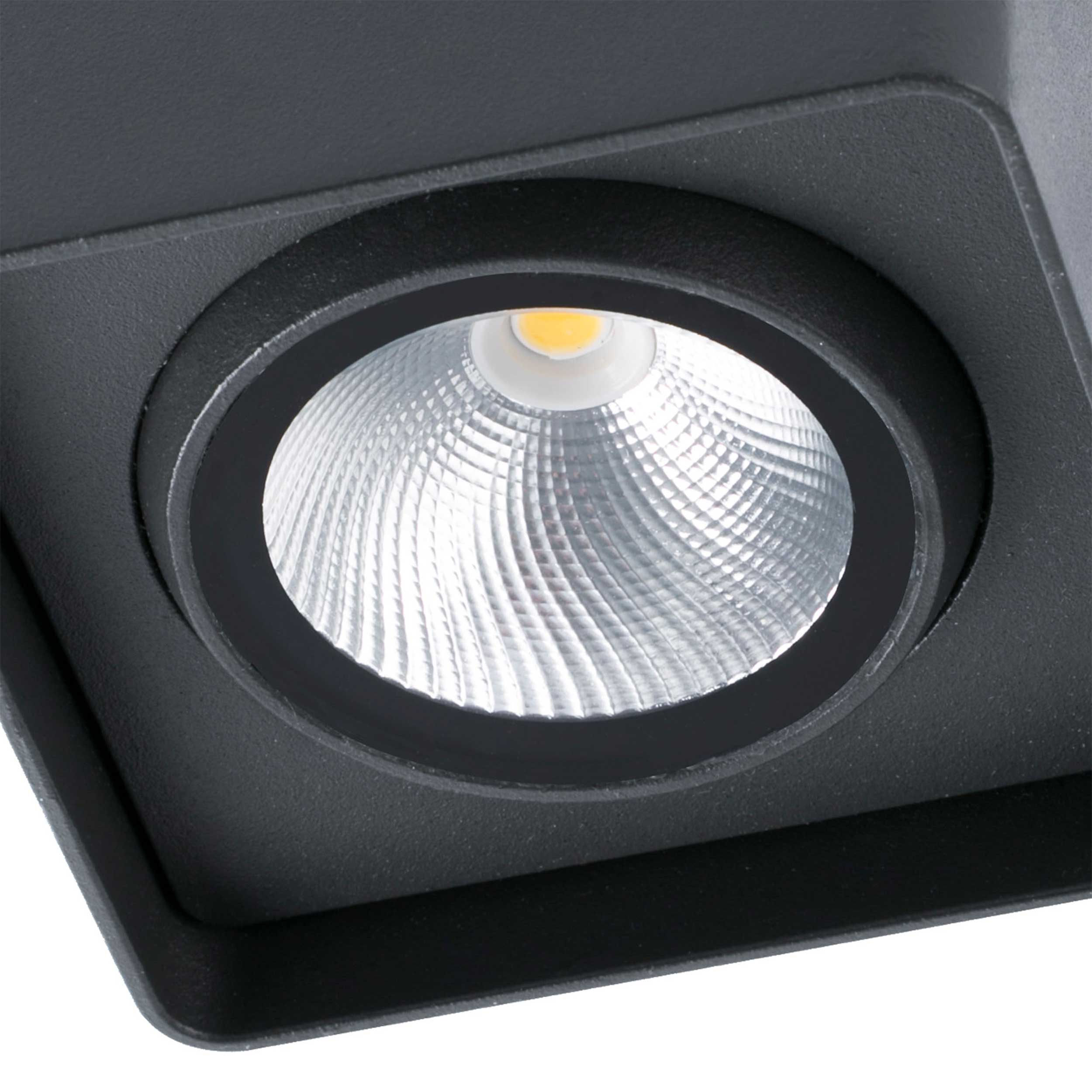 Faro Brume LED glass ceiling light IP44